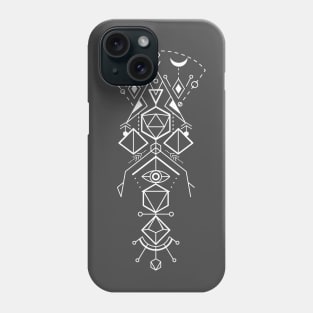 Cosmic Dice Geometry Phone Case