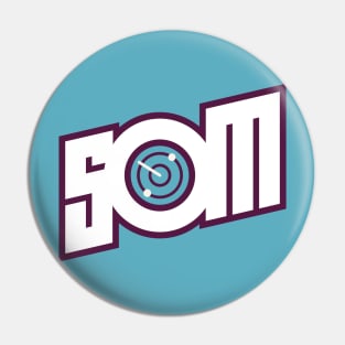 SOM 2.0 RADAR (WHITE/EGGPLANT) Pin