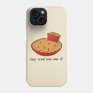 Ceci n'est pas une Pi Phone Case