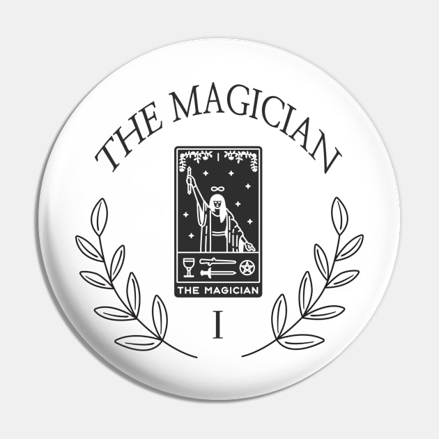 minimalistic the magician tarot Pin by grafitytees