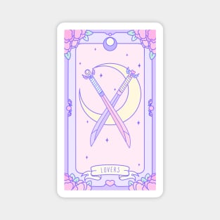 Lovers - Pastel Tarot Magnet