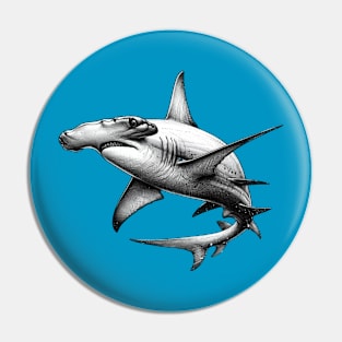 Hammerhead Shark Pin