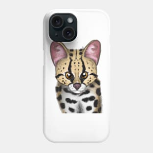 Cute Margay Drawing Phone Case