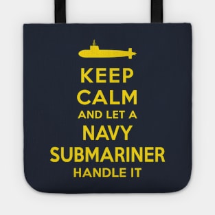 Submariner Keep Calm Tote