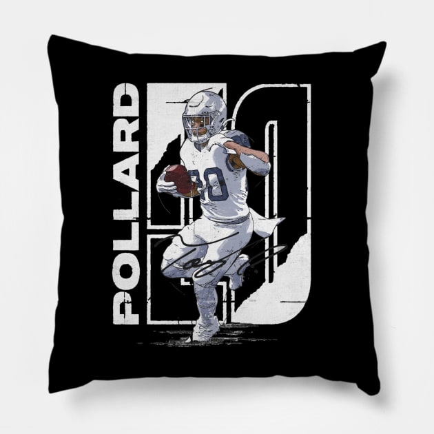 Tony Pollard Dallas Stretch Pillow by MASTER_SHAOLIN