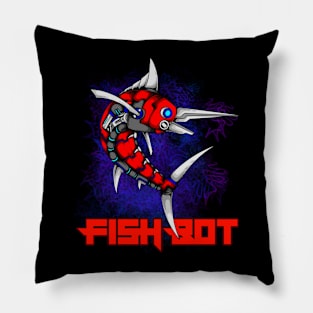 Fish marlin bot Pillow