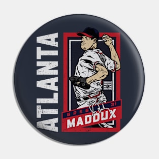 Greg Maddux Atlanta Sports Card Pin