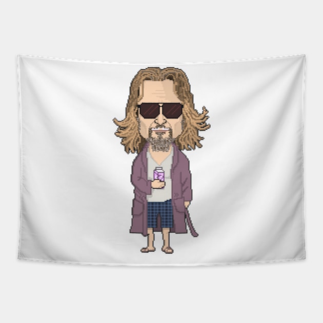 The Dude Tapestry by TommySniderArt