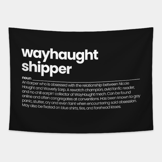 wayhaught shipper definition - Wynonna Earp Tapestry by VikingElf