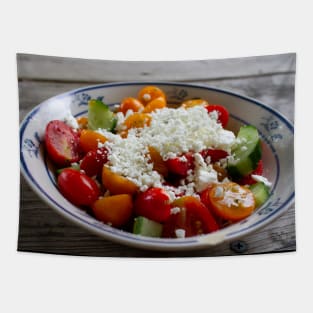 Greek salad Tapestry