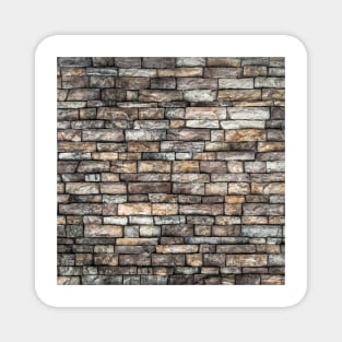 Stone Wall Slabwork in Grey Beige Granite Magnet