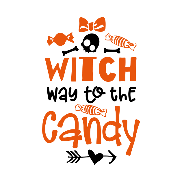 Witch way to the Candy by danydesign