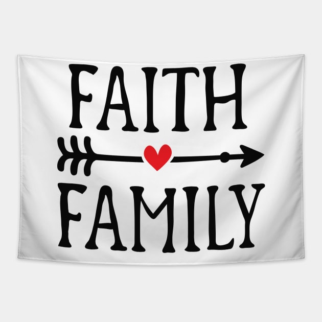 Faith Family Tapestry by Ombre Dreams