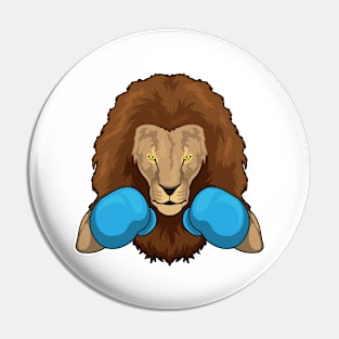 Lion Boxer Boxing gloves Pin