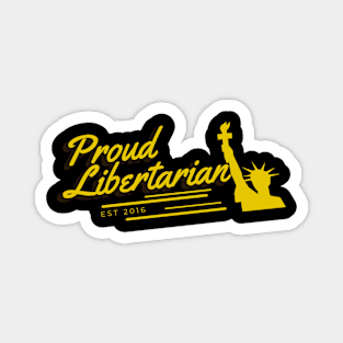 Proud Libertarian Magnet