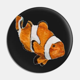 clownfish on blue anemone Pin