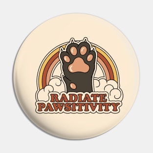 Radiate Pawsitivity Pin