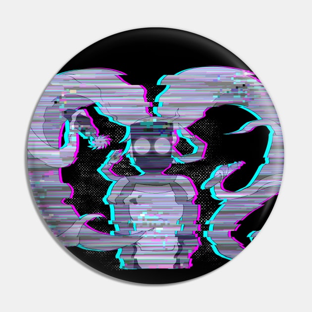 Glitchy Entrapta Pin by Silentrebel