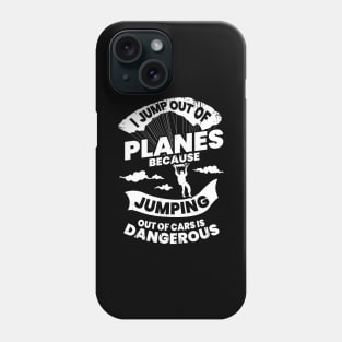 Skydiving Parachuting Skydiver Parachutist Gift Phone Case