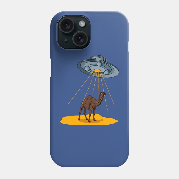 Camel Abduction Phone Case by Harley Warren