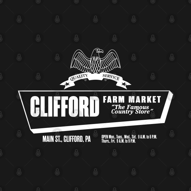 Disover Clifford Farm Market - Clifford Farm Market - T-Shirt