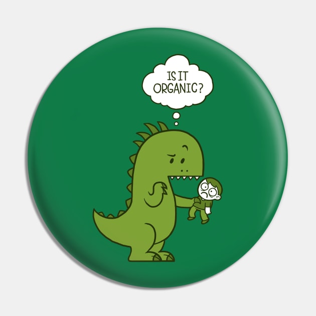 Healthy Dinosaur Pin by Schlogger