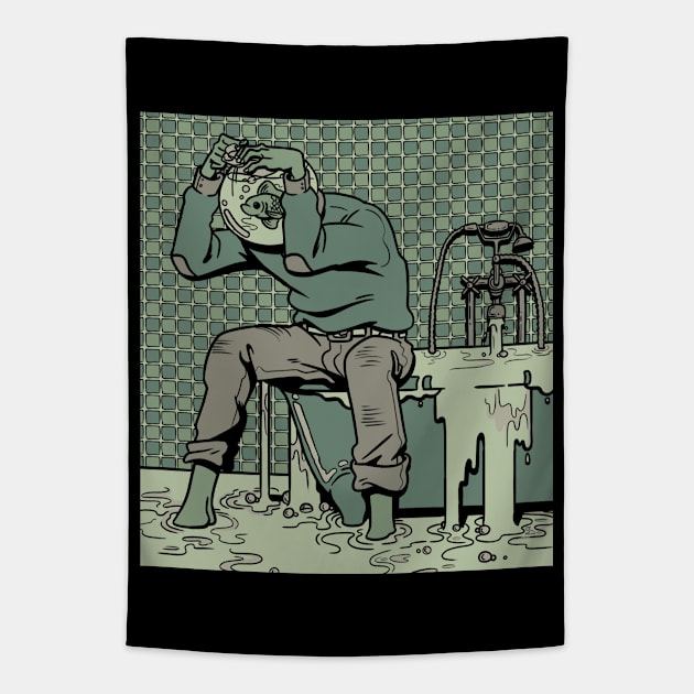 Just Bath Time Tapestry by justneato