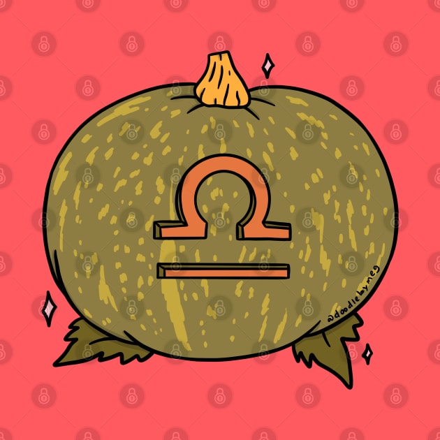 Libra Pumpkin by Doodle by Meg