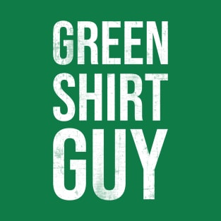 Retro Green Shirt Guy T-Shirt