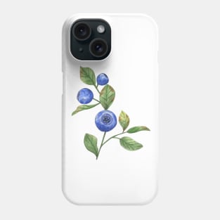 Blueberries Phone Case