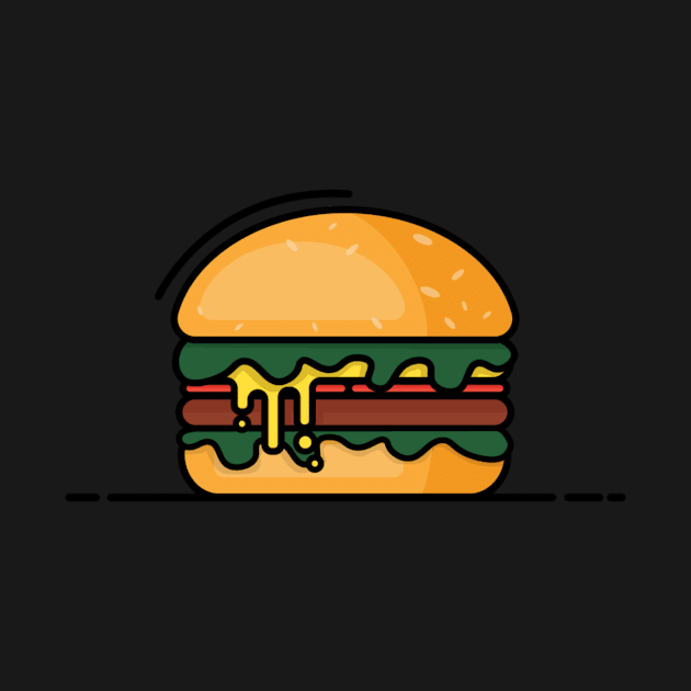 Burger Lover by Vladimir Plazen