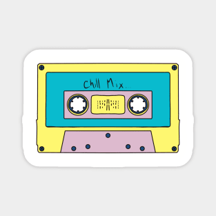 Chill Mixed Tape! Cassette Magnet