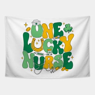 One Lucky Nurse St Patricks Day Tapestry