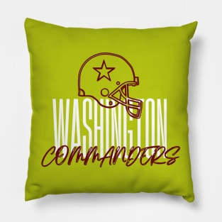 WASHINGTON COMMANDERS FOOTBALL TEAM Pillow