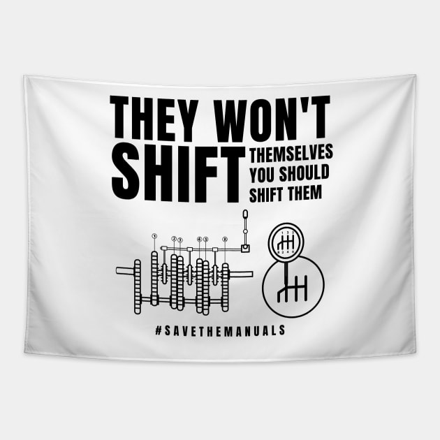 Save the manuals Tapestry by MOTOSHIFT