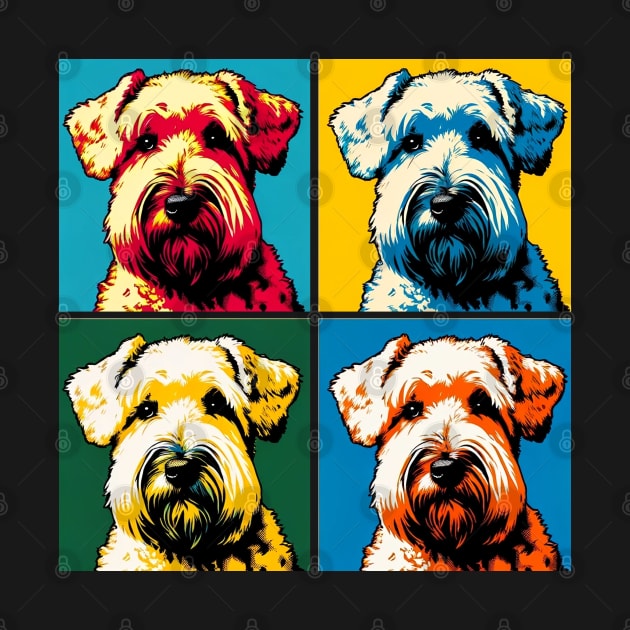 Soft Coated Wheaten Terrier Pop Art - Dog Lovers by PawPopArt