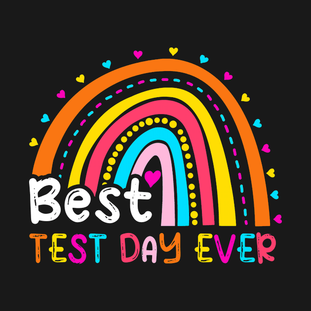 Best Test Day Ever Exam Testing Leopard Rainbow Teacher Life by calvinglory04