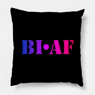 Bisexual AF Pillow