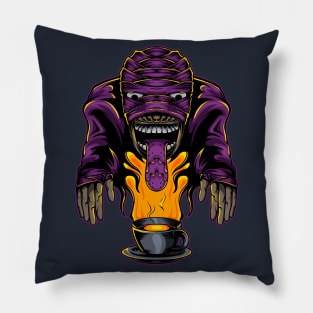 Mummy monster coffee Pillow