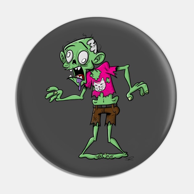 Zombie Pin by stuf123