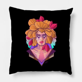 Portrait Girl Pillow