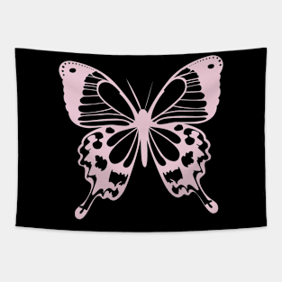 Pink Butterfly Tapestry