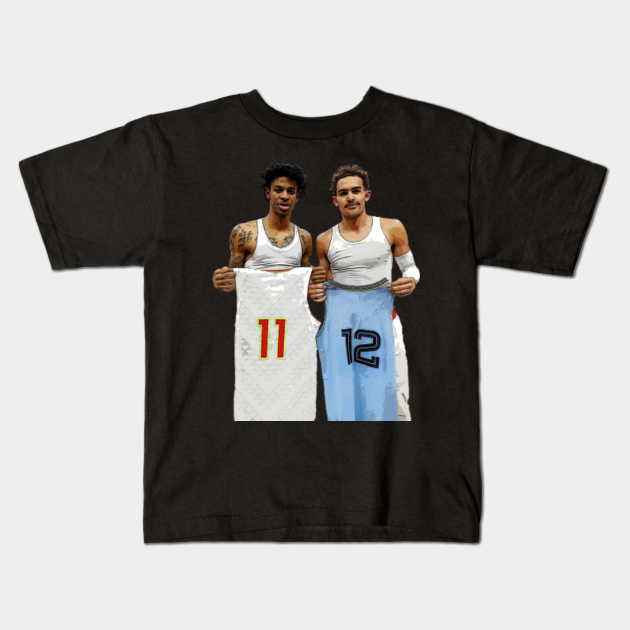 Trae Young and Ja Morant - Trae Young - Kids T-Shirt ...