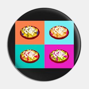 Patatas Bravas Pop Art Pin