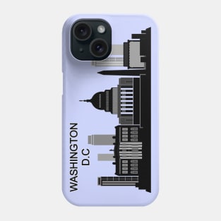 Washington D.C skyline Phone Case