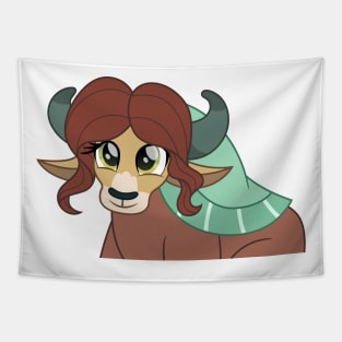 Yona portrait short mane Tapestry