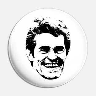 Willem Dafoe: Iconic Hollywood Actor Portrait" Pin