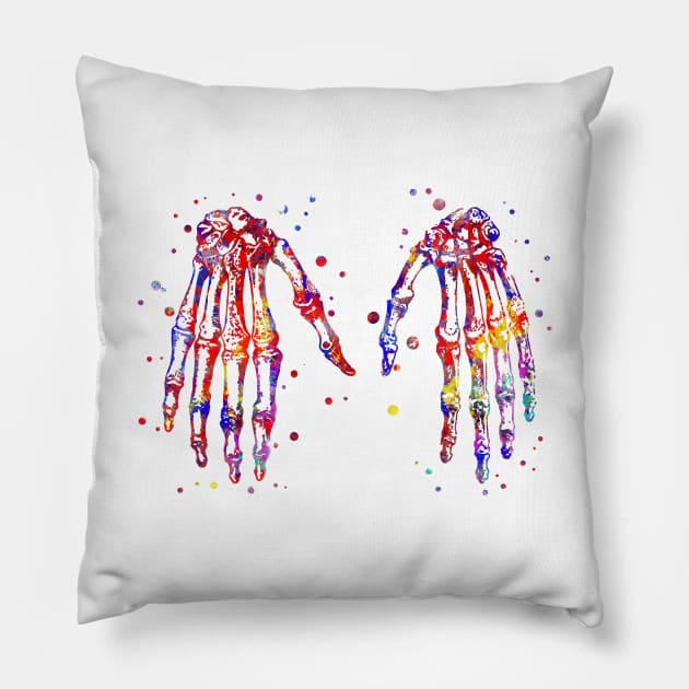 Hand Pillow by RosaliArt