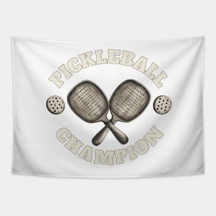 Pickleball Champion - Vintage Tapestry