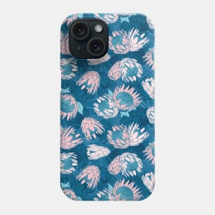 Navy King Protea Phone Case